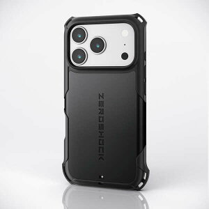 �G���R�� iPhone 17 Pro/ZEROSHOCK/�u���b�N