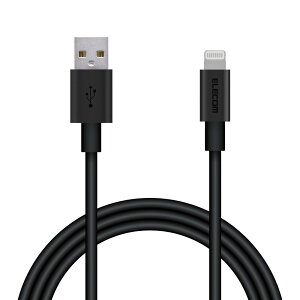 iPhone �[�d�P�[�u�� ���C�g�j���O�P�[�u�� 1m MFi�F�� ���}�� ���ϋv/�A���~�R�l�N�^ �u���b�N iPhone/iPad/iPod/AirPods�e��Ή� Lightning