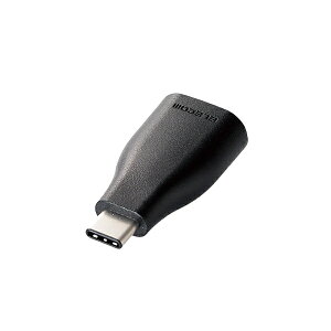 エレコム タブレット用変換アダプタ/typeC-Aメス/USB3.1/ブラック TB-AFCMADBK