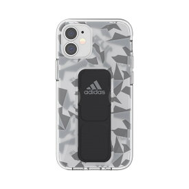 ☆衝撃☆50％OFF☆ 【アウトレット】 adidas アディダス iPhone 12 mini SP Clear Grip Case FW20 grey/black Adidas スマホ スマホケース ケース かっこいい おしゃれ かわいい クール プレゼント ギフト まとめ買い 新生活 買い換え