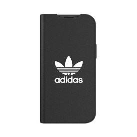 ☆衝撃☆50％OFF☆ 【アウトレット】 adidas アディダス iPhone 13 mini OR Booklet Case BASIC FW21 black/white Adidas スマホ スマホケース ケース かっこいい おしゃれ かわいい クール プレゼント ギフト まとめ買い 新生活 買い換え