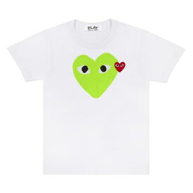 【あす楽】【海外配送可】【送料無料】【新品】PLAY COMME des GARCONS（プレイ コムデギャルソン）T-シャツ　レディース用 Green