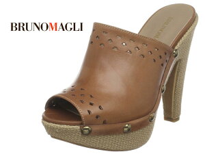 �C�^���A�V�܌C�u�����hBruno Magli �u���[�m�}�� ���U�[�v���b�g�t�H�[���T���_������DM300W KIERSTEN ITALY�@�y�y�M�t_��z