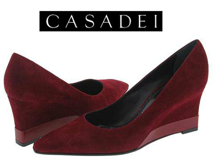 楽天市場】送料無料！新品24.5-25#カサディ CASADEI 本革スエード 