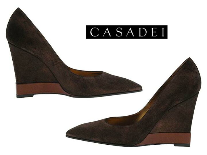 楽天市場】送料無料！新品24.5-25#カサディ CASADEI 本革スエード 