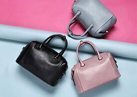 IUHA 本革 シュリングレザー 2way ミニボストンバッグ ハンドバッグ ショルダーバッグ バッグ レディース ハイエンド トレンド ベーシック フェミニン カジュアル