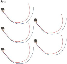 フラット振動マイクロモーターDC 3V 0.02W 0.08Aブラシマイクロコイン振動モーター接着フラットコイン8x3.4mm