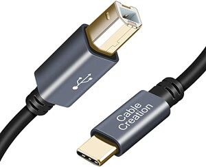 v^[P[u, CableCreation USB 2.0 Type C to USB 2.0 B (IX) USB Type C P[u v^[ XLi[P[u MacBook ProAHPALmAuU[AGv\AfATX