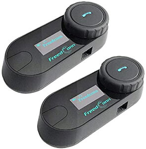 FreedConn CJ C^[J, oCNCJ bluetooth wbgɑ Bluetooth h C^[R 800M LCDXN[t 2lʘb 3Riders wbg CJ 2Zbg {t