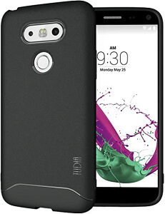 TUDIA �����^ ARCH TPU �o���p�[ �ی�P�[�X LG G5�Ή� (�u���b�N)