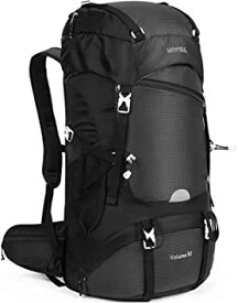 HOMIEE リュック 登山 50L アウトドア バッグ バックパック ザック 大容量 防水 ハイドレーション レインカバー付き 多機能 超軽量 収納性 登山用リュックサック ハイキング アウトドア 防災 キャンプ 旅行 花見 遠足 父の日