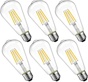 ST64 LEDd GW\v E26 40W` 470LM 2700KdF tBg d NVbN ͋C?gd Ή 6