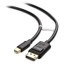 Cable Matters Mini DisplayPort DisplayPort 変換ケーブル 4K 60Hz/2K 144Hz対応 双方向 1.8m Mini DisplayPort DisplayPort 1.2 ケーブル DisplayPor