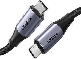 UGREEN USB C to USB Cケーブル PD対応 100W/5A急速充電4K / 60Hz映像出力 10Gbps 1m USB 3.1 Gen 2タイプc ケーブル MacBook Pro, MacBook Air, iPad Pro, G