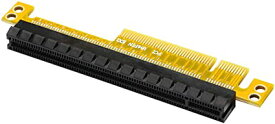 SinLoon PCI-E x8 t0 x16 スロット アダプター、pcie x16 ライザーカード、PCI-Eグラフィックアダプターカード、PCI エクスプレス ライザー カード 左スロットアダプター 4層回路設計 PCI-Eマザーボード交換用 1
