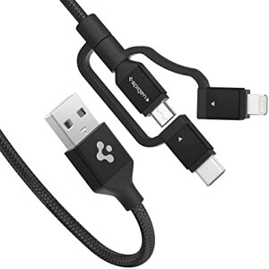 Spigen }`P[u 3in1 ^Cvc MFiF CgjO [dP[u 1m ϋv }[d iPhone 13 Pro Mini Max/iPhone 12 Pro Mini Max/iPhone 11 Pro Mino Max