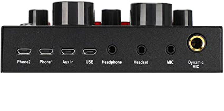 楽天市場 Richer R ポータブルライブサウンドカード V8第2世代bluetoothコンピュータサウンドカード 複数の効果音 ライブストリーミングチャーター音楽録音 Abs製ボイスカード Djネットワーク ライブ放送 カラオケ ブラック Trend Item Shop