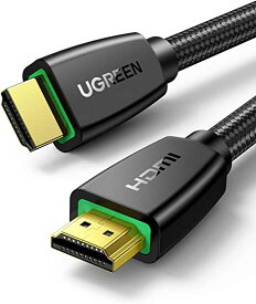 UGREEN hdmiケーブル 1m hdmi 2.0 4k 60hz PS5/PS4/ps2/ps3 Xbox Switch Apple TV Fire TVなど対応 18gbps 高速伝送 HDR/ARC/HEC/イーサネット対応 テレビ hdmi