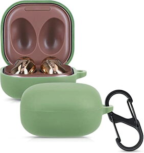 kwmobile �Ή�: Samsung Galaxy Buds 2 / Buds Live �P�[�X - ���C�����X�C���z���P�[�X �V���R�� �����h�~ �C���z�� �ی�P�[�X