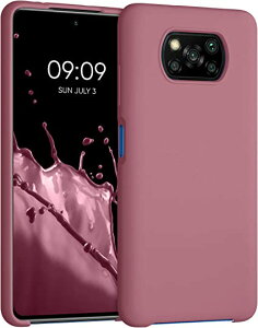 kwmobile �Ή�: Xiaomi Poco X3 NFC/Poco X3 Pro �P�[�X - TPU ���L�b�h �V���R�� �X�}�z�P�[�X �J�o�[ - �ϏՌ� ���h�~ �T���T�� Case