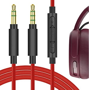 Geekria �P�[�u�� QuickFit �݊��� �I�[�f�B�I�R�[�h Skullcandy Hesh 3, Crusher, Hesh 2, Grind, Aviator, Crusher Evo �w�b�h�z���P�[�u���A3.5mm AUX �ɓK������ �C