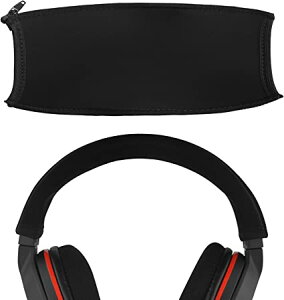 Geekria �w�b�h�o���h �݊��� �w�b�h�z���w�b�h�o���h TurtleBeach ELITE PRO, Ear Force Stealth 600, Stealth 700 Gaming �Ή� �����p �p�b�h (�u���b�N)