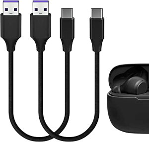 Geekria [dP[u ݊ Type-C [dR[h USB to USB-C JBL WFCr[G Wave 100TWS, Tune Flex, Tune 225TWS, Tune 125TWS, Tune 220TWS ɑΉ (