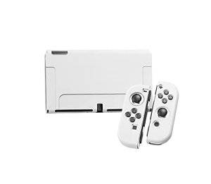 SHEAWA Switch OLED L@ELfpP[X یP[X Jo[ 킢 TPU ϏՌ ANZT[ (zCg)