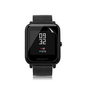 SHEAWA Xiaomi Amazfit Bip�p �ی�t�B���� 5�� �t���ی�t�B���� ���� TPU �C�A�[�� �\�蒼���� �V���I�~ Amazfit�X�}�[�g�E�H�b�`�Ή�