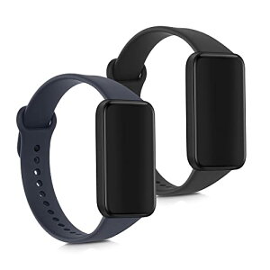 kwmobile 2x �����x���g �Ή�: Xiaomi Redmi Smart Band Pro �o���h - �V���R���o���h �\�t�g TPU �ϋv�� ���F/���F