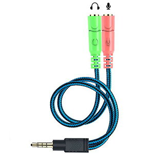 ENVEL 4 3 ϊ 3.5mm WbNP[u(3ɃXx2-4ɃIX) wbhZbgA_v^[LbgCTIA m[gp\R Mac PS5 PS4 X}[gtH Xbox One ^ubgCzp wbhz/}CNt 