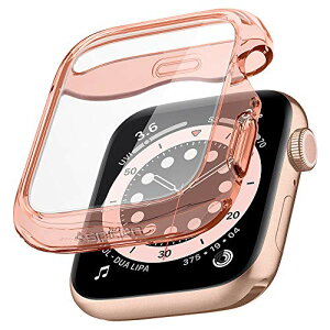 Spigen Apple Watch P[X 40mm S S NA ϏՌ  ̌^ Jo[  Ռ z TPU PC ^ SE2 / SE/Series 6 / Series 5 / series 4 Ή Eg nCub