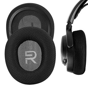 Geekria �C���[�p�b�h QuickFit �݊��� �p�b�h �X�e�B�[���V���[�Y SteelSeries Arctis Nova Pro Wired, Arctis Nova 1, Arctis Nova 3, Arctis Nova 7 �w�b�h�z���ɑΉ� �p�b�h �C���[/�C���[�J�b�v (���b�V���t�@�u���b