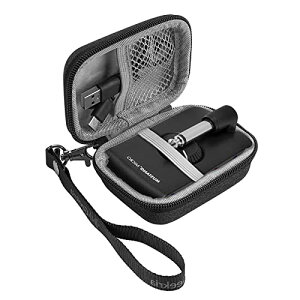 Geekria Shield �L�����[�P�[�X Fenderr Mustang Micro �w�b�h�z���A���v�P�[�X�Ή� �����p�n�[�h�V�F�� �g���x���L�����[�o�b�O �P�[�u�����[�t�� (�O���[)