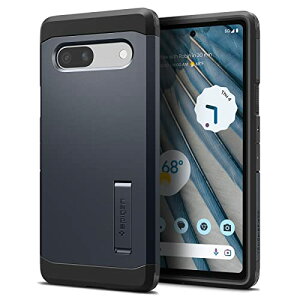 Spigen Google Pixel 7a �P�[�X �ϏՌ� �X�^���h�t�� �ČRMIL�K�i�擾 �ϏՌ� �O�w�\�� �X�}�z�X�^���h �J�����ی� ���h�~ �Ռ� �z�� ���C�����X�[�d �^�t�E�A�[�}�[ ACS05820 (�u���b�N)