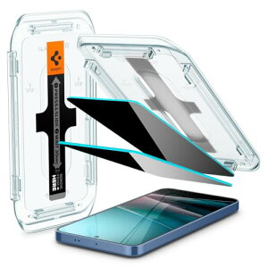 Spigen Galaxy S25 �K���X�t�B���� �`�����h�~ Galaxy S25/24 �w��F�ؑΉ� 9H�d�x�����K���X �\��t���L�b�g�t�� �v���C�o�V�[ �i�m�R�[�e�B���O ��U�h�~ 2���� EZ Fit �M�����N�V�[S25/24