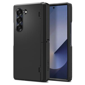 Spigen Galaxy Z Fold 6 �P�[�X �X�^���h�t�� ���͕ی� �q���W�ی� �w�ʕی� �S�ʕی� �ϏՌ� ���C�����X�[�d�Ή� �^�t�E�A�[�}�[�E�v�� P ACS08287 (���^���E�X���[�g)