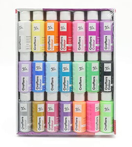 Mont Marte ANG̋Z[g 21pc x 60ml Crafters Colour Discovery H|pp SҁAwA|̗zIȑI