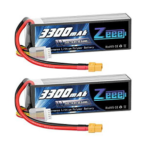 �[�G�G Zeee 4S ���|�o�b�e���[ 14.8V 50C 3300mAh XT60�v���O�t�� 2�p�b�N ���W�R�����i�o�b�e���[ ��e�ʃo�b�e���[ ���l�@�p RC�g���b�N�p RC�{�[�g�p RC�J�[�p�Ȃ�