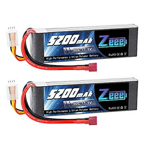 �[�G�G Zeee 3S ���|�o�b�e���[ 11.1V 50C 5200mAh T�v���O�t�� ���W�R�����i�o�b�e���[ ��e�ʃo�b�e���[ ���l�@�p RC�J�[�p RC�g���b�N�p RC�w���R�v�^�[�p FPV�p �h���[���p�Ȃǁi2�p�b�N�j
