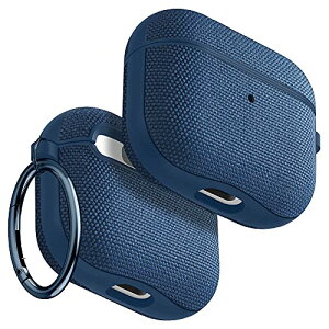 Spigen AirPods 3 �P�[�X Airpods ��3���� �P�[�X �J�o�[ �t�@�u���b�N ���C�����X�[�d �Ή� �J���r�i �����O ����~�߃t�B���� �t�� �Ռ� �z�� �y�� �L�Y�h�~ �ϏՌ� �A�[�o���E�t�B�b�g ASD02128 (�l
