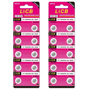 LiCB 20�� SR626SW �{�^���d�r ���v�p�y377 �ALR66�ALR626�AAG4�A377A�����i�z