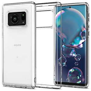 Spigen AQUOS R6 P[X [ docomo SH-51B / softbank ] SʃNA Xgbvz[ ϏՌ ČRMILKi擾 EgEnCubh ACS03143 (NX^ENA)