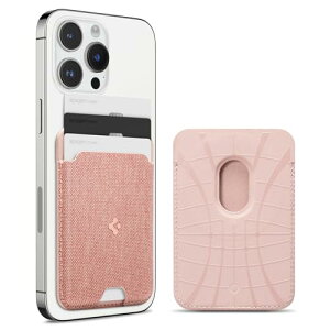 [Spigen] MagSafeΉ J[hP[X }Olbg CV[h X w EHbg iPhone 15, iPhone 14, iPhone 13, iPhone 12 Ή }Olbg X}z J[hP[X }Olbgt ʌn ICJ[h 