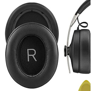 Geekria �C���[�p�b�h QuickFit �݊��� �p�b�h�[���n�C�U�[ Sennheiser Momentum 3 Wireless Momentum 3.0 Wireless �w�b�h�z���ɑΉ� �p�b�h �C���[/�C���[�J�b�v (�v���e�C�����U�[/�u���b�N)