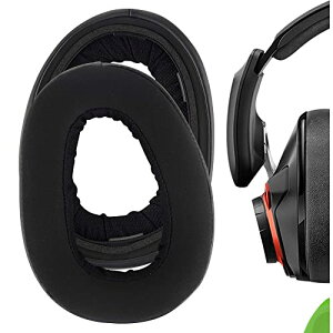 Geekria C[pbh Comfort ݊ pbh [nCU[ Sennheiser GSP 600, GSP 601 GSP 602, GSP 670, GSP 500 wbhzɑΉ pbh C[NbV/C[Jbv (nCubhxA/ubN)