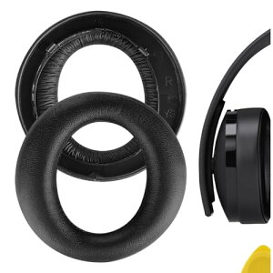 Geekria �C���[�p�b�h QuickFit �݊��� �p�b�h �\�j�[ Sony PlayStations Gold Wireless Headset New Version 2018, PS4 Gold Wireless 500 Million Limited Edition CUHYA-0080 �w�b�h�z���ɑΉ� �p�b�h �C���[/�C���[�J�b�v