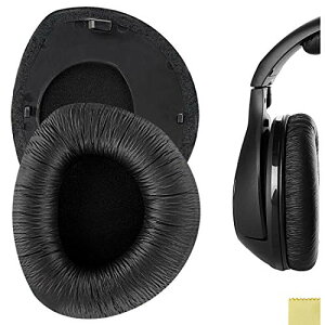 Geekria �C���[�p�b�h QuickFit �݊��� �p�b�h �[���n�C�U�[ Sennheiser RS160, HDR160, RS170, HDR170, RS180, HDR180 �w�b�h�z���ɑΉ� �C���p�b�h/�C���[�N�b�V����/�C���[�J�b�v (���U�[���b�g/�u���b�N)