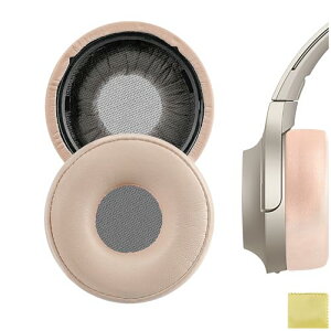 Geekria �C���[�p�b�h QuickFit �݊��� �p�b�h �\�j�[ Sony WH-H800 �w�b�h�z���ɑΉ� �p�b�h �C���[/�C���[�J�b�v (�v���e�C�����U�[/�S�[���f��)