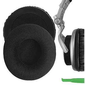 Geekria �C���[�p�b�h Comfort �݊��� �p�b�h �\�j�[ SONY MDR-V700DJ, MDR-Z700, MDR-V500DJ �w�b�h�z���ɑΉ� �C���p�b�h/�C���[�N�b�V����/�C���[�J�b�v (�v���e�C�����U�[/�u���b�N)